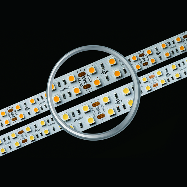 SMD5050 120 LEDs 28,8 W zweireihiges LED-Streifenlicht